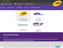 Tablet Screenshot of mpay.pl
